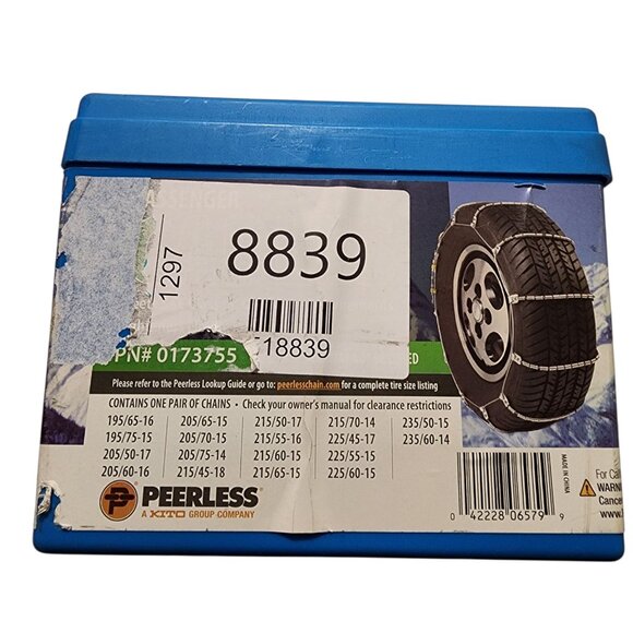 Peerless Chain Passenger Car Tire Cables PN0173755 - Picture 3 of 7